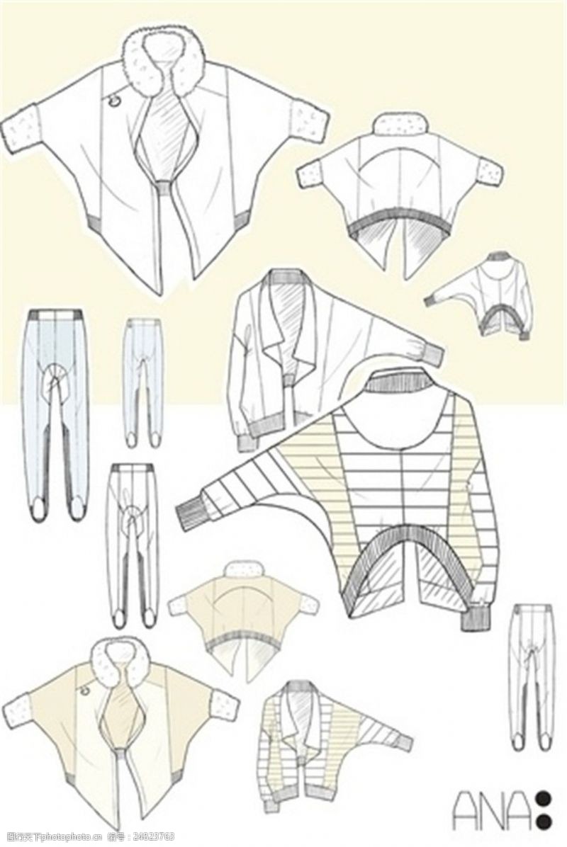 时尚服装设计图图片素材与服装服饰 创意灵感与资源指南